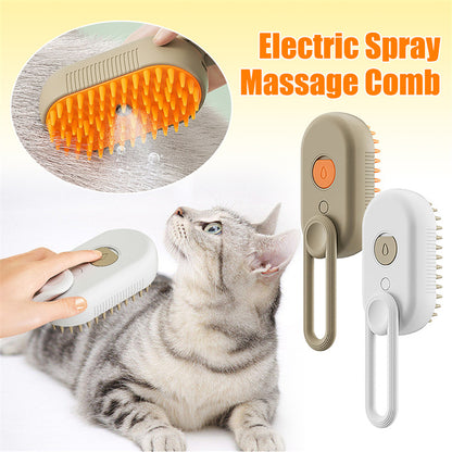 Cat/Dog Steam Brush Steamy 3 In 1