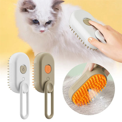 Cat/Dog Steam Brush Steamy 3 In 1