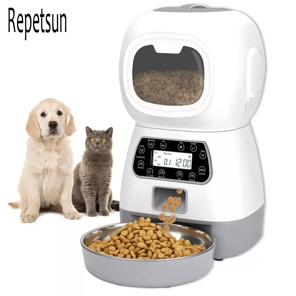 3.5L Automatic Pet Feeder Smart Foo5L Automatic Pet Feeder Smart Foodd Success 3