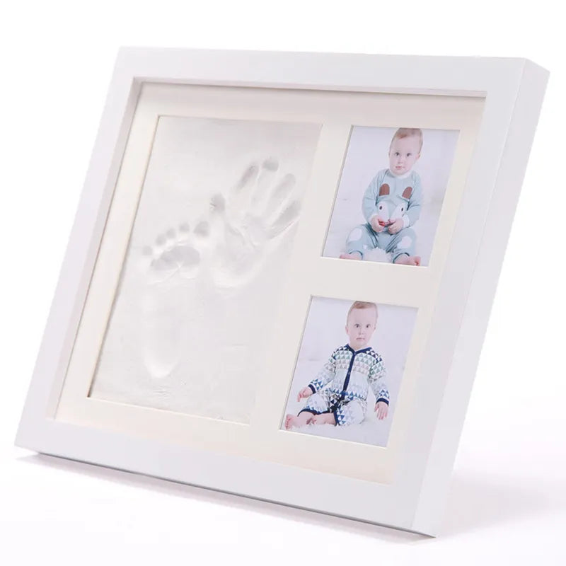 Baby Hand Foot Print Photo Frame with Mold Clay