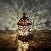 Metal Iron Night Lantern Style Moroccan