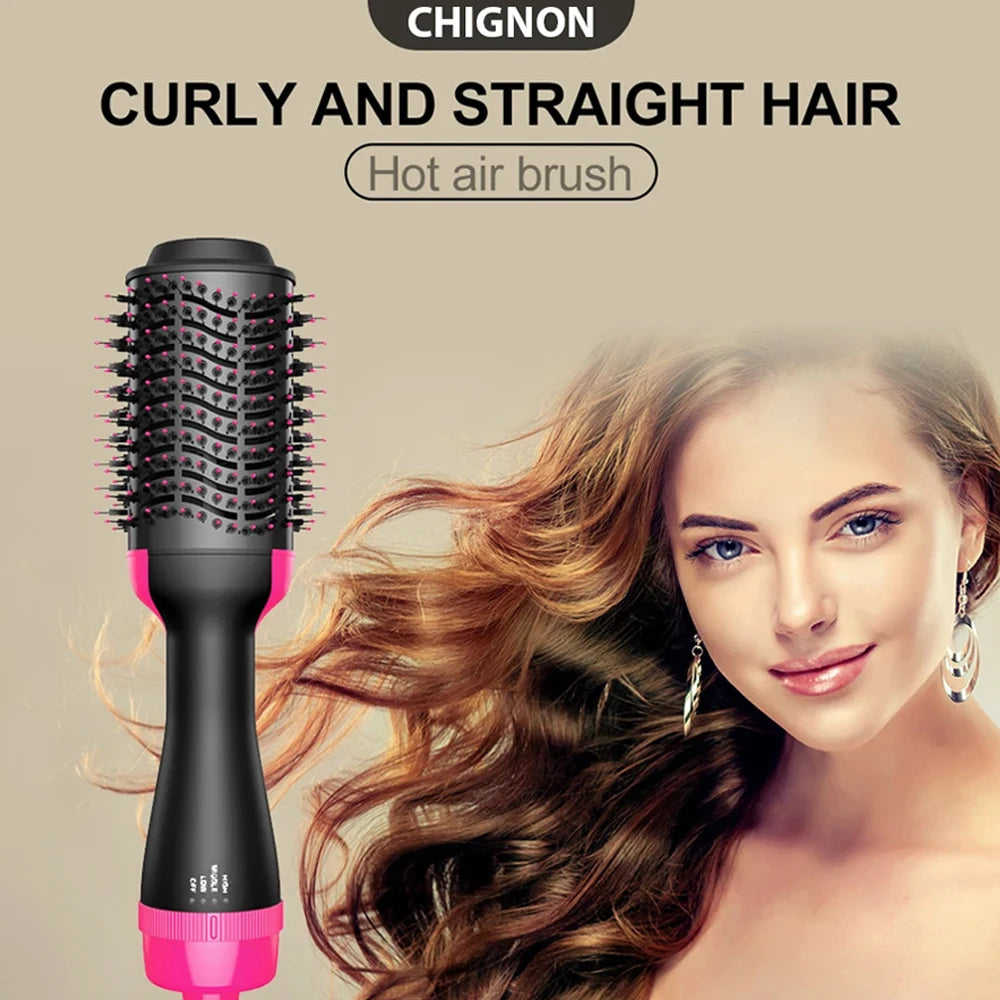 Hot Air Brush Multi-Function Hair Dryer