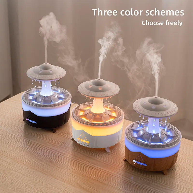 Rain Cloud Humidifier Water DRain Cloud Humidifier Water Drip Mushroom Ultrasonic Air Humidifier 350mlrip Mushroom Ultrasonic Air Humidifier 350ml