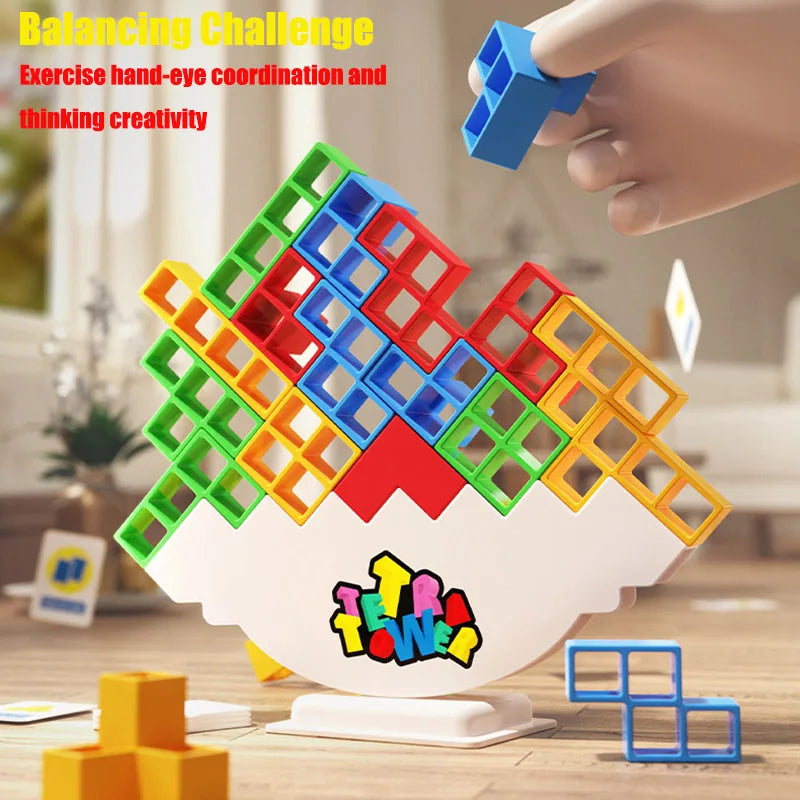 Stacking Blocks Tetra Tower Balance Game