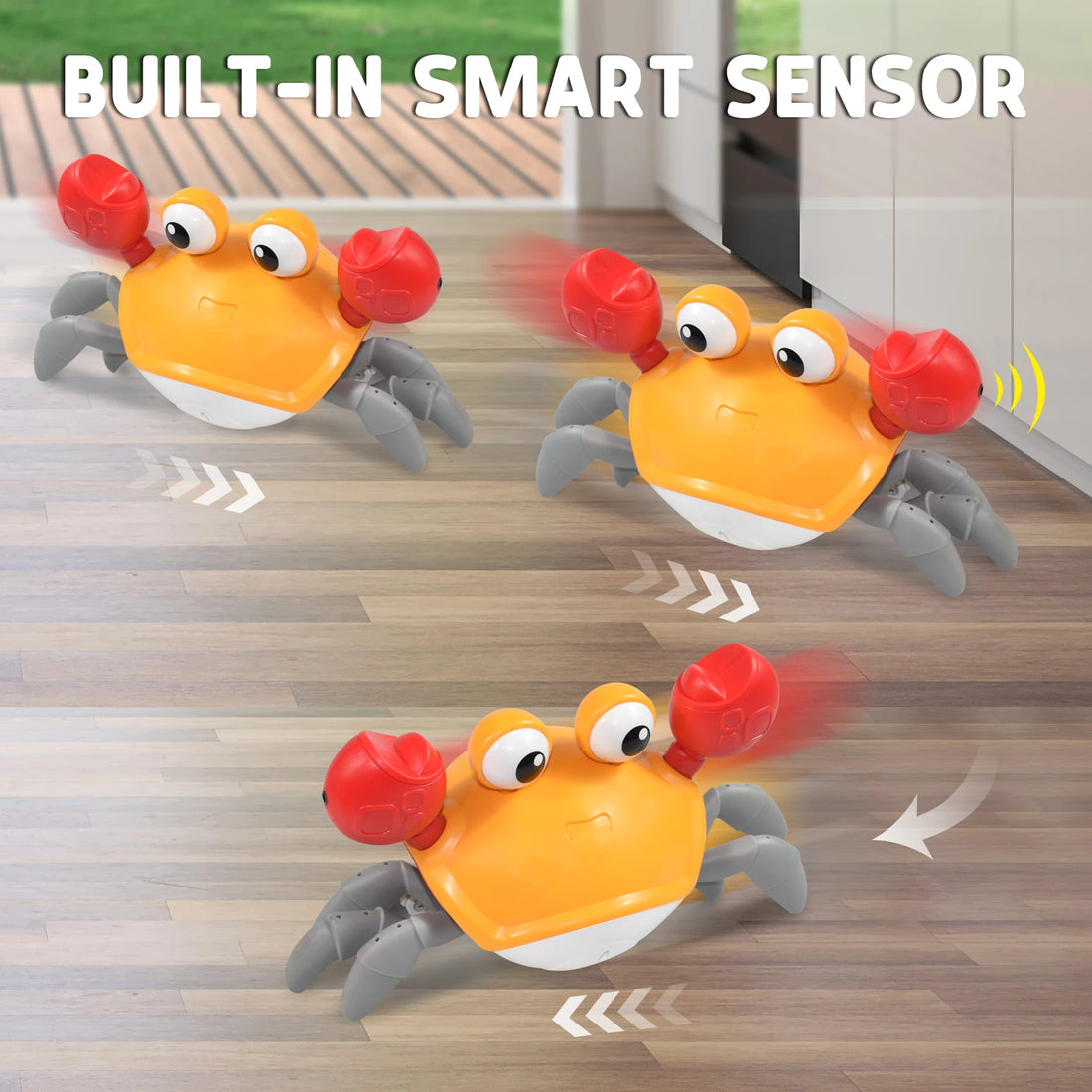 Crawling Crab Interative Toy