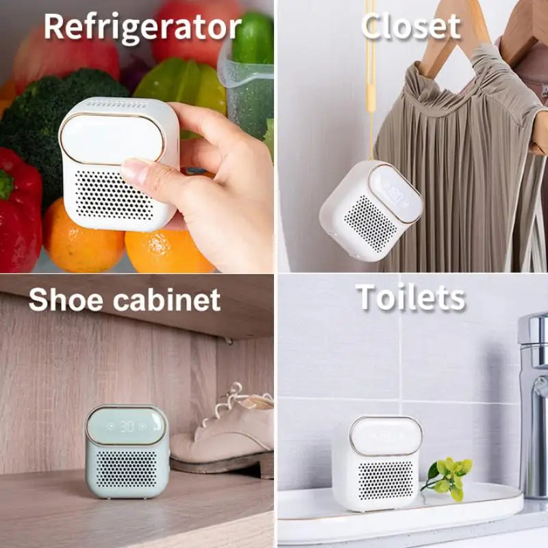 Refrigerator Deodorizer Disinfector Air Purifier Keep Fresh Rechargeable Deodorizer