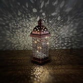 Metal Iron Night Lantern Style Moroccan