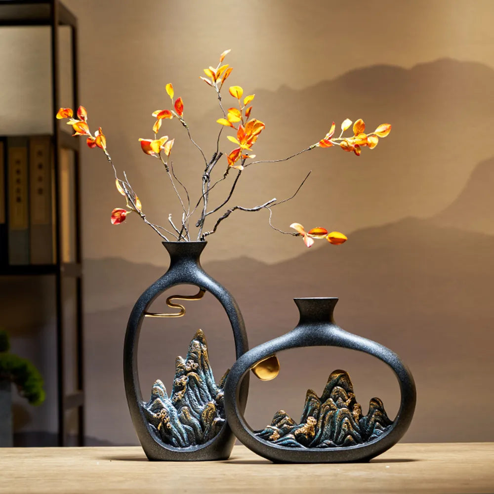 Luxury Resin Vase Table Decoration 1